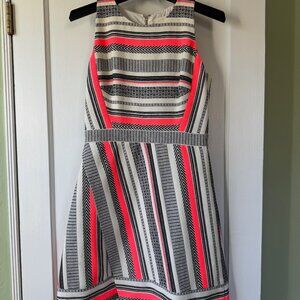 Kate Spade Flights of Fancy Ribbon Jacquard Dress Size 6
